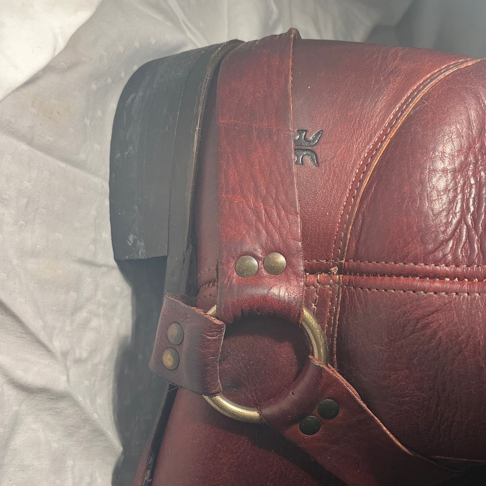 Frye Men's Brown Leather Boots - Picture 8 of 15